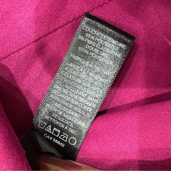 Express NWT magenta off shoulder crop top ❤️ - Picture 5 of 6